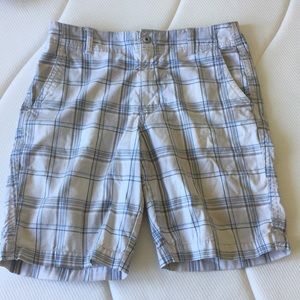 Plaid shorts